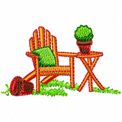 Chairs Embroidery Design 6 Chairs Embroidery Design 6
